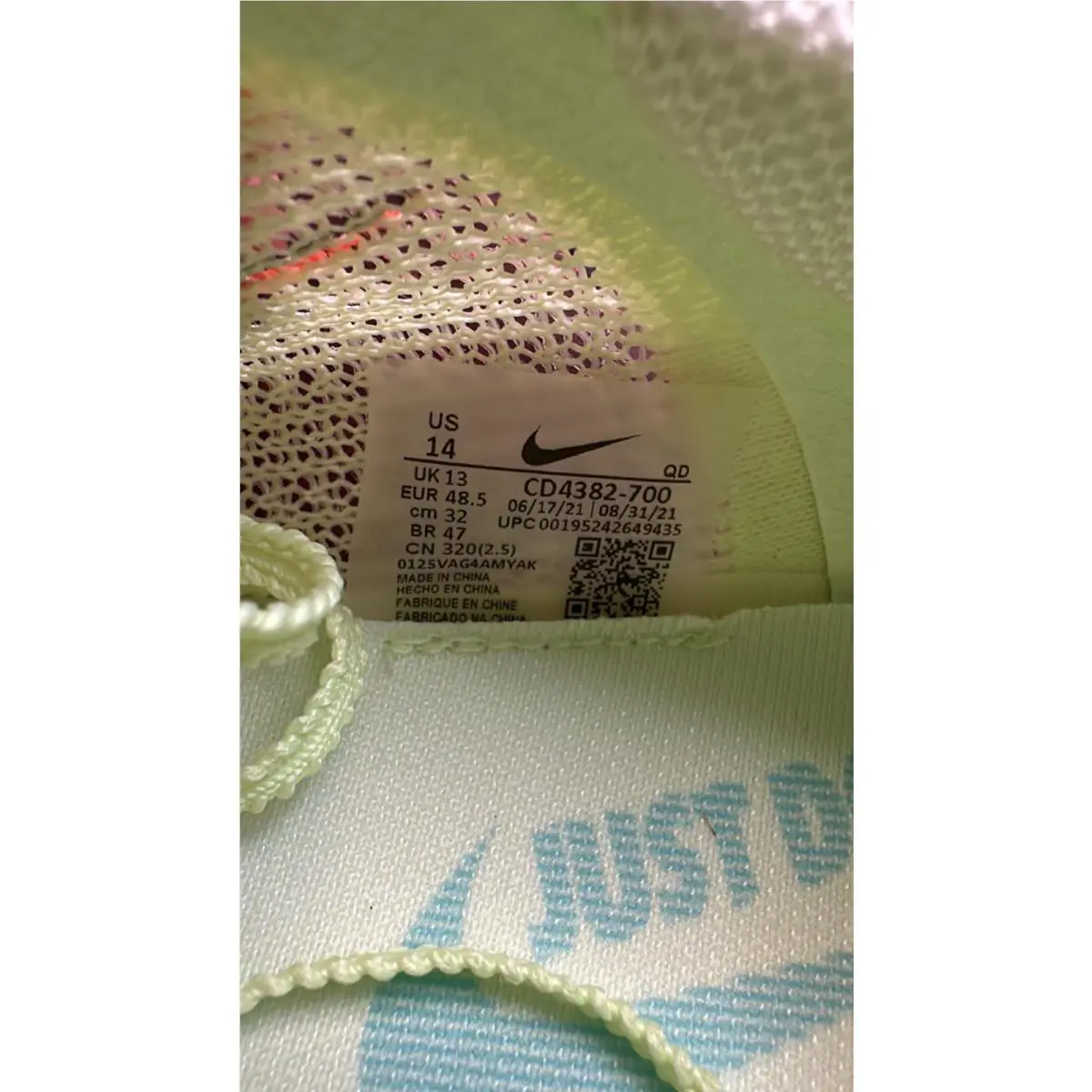 Nike shoes - Nike Zoom Superfly Elite - Zoom Superfly Elite - CD4382-700 - Fluorescent Green (UPC: 195242649435) 5