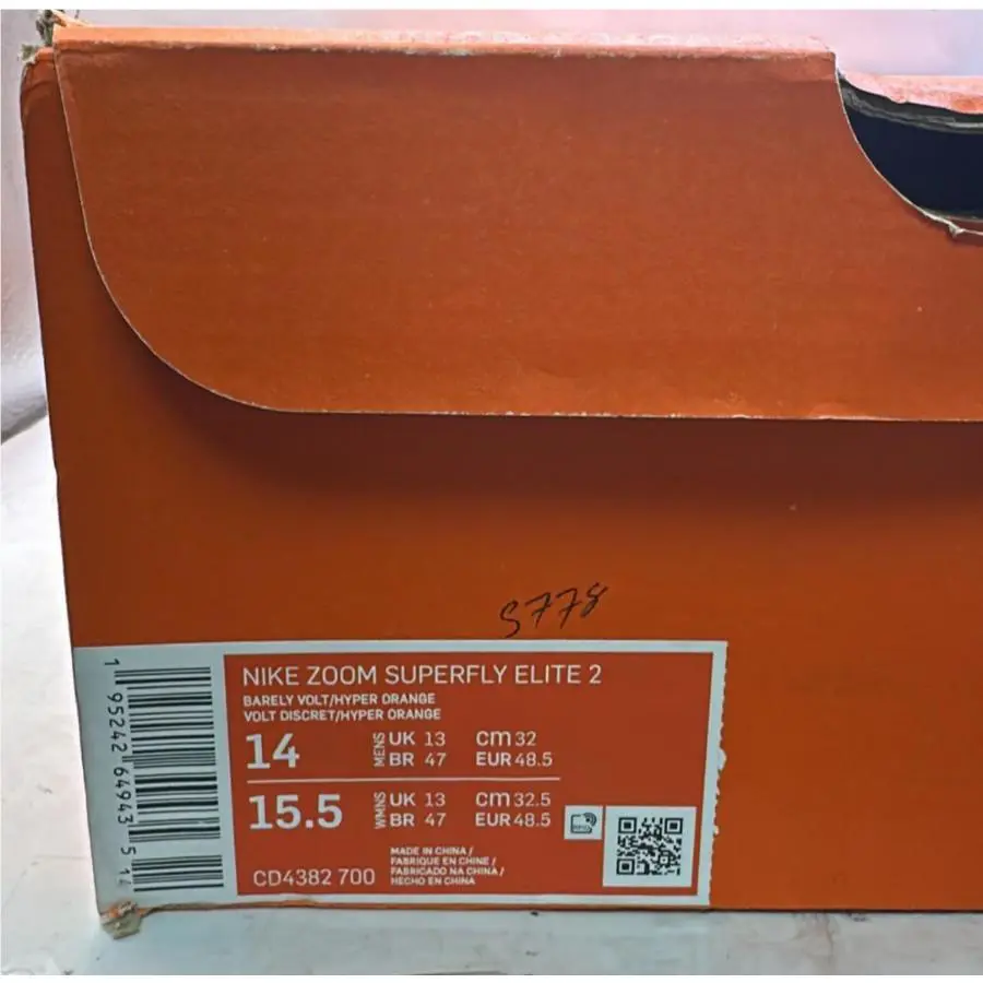 Nike shoes - Nike Zoom Superfly Elite - Zoom Superfly Elite - CD4382-700 - Fluorescent Green (UPC: 195242649435) 6