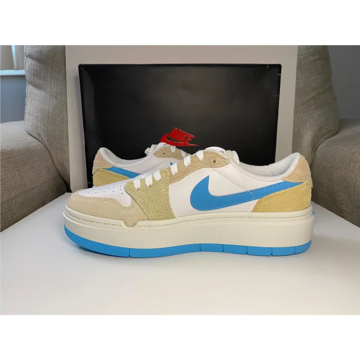 Nike shoes - Nike Air Jordan 1 Elevate Low SE - FD1028-100 - White (UPC: 196155289046) 5