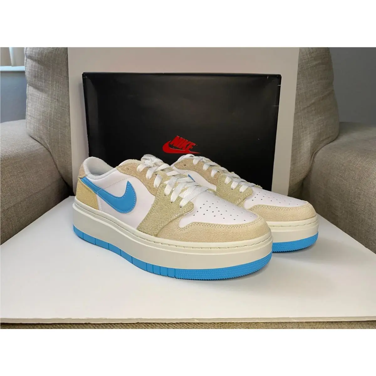Nike shoes - Nike Air Jordan 1 Elevate Low SE - FD1028-100 - White (UPC: 196155289046) 2