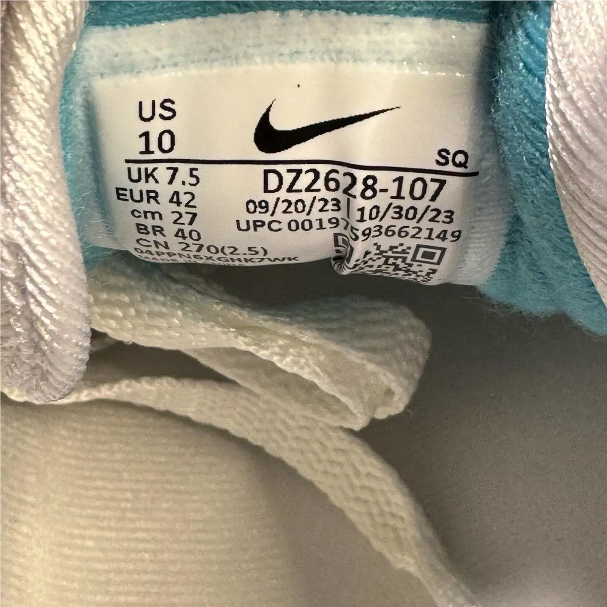 Nike shoes - Nike Air Max 1 - Air Max - Dz2628-107 - White 4