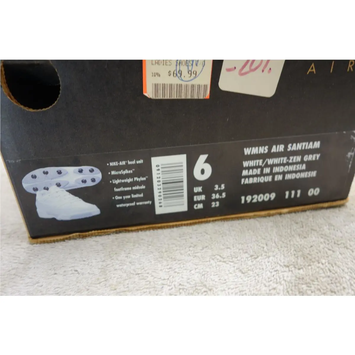 Nike shoes - Nike Air Santiam - Air Santiam - White 5