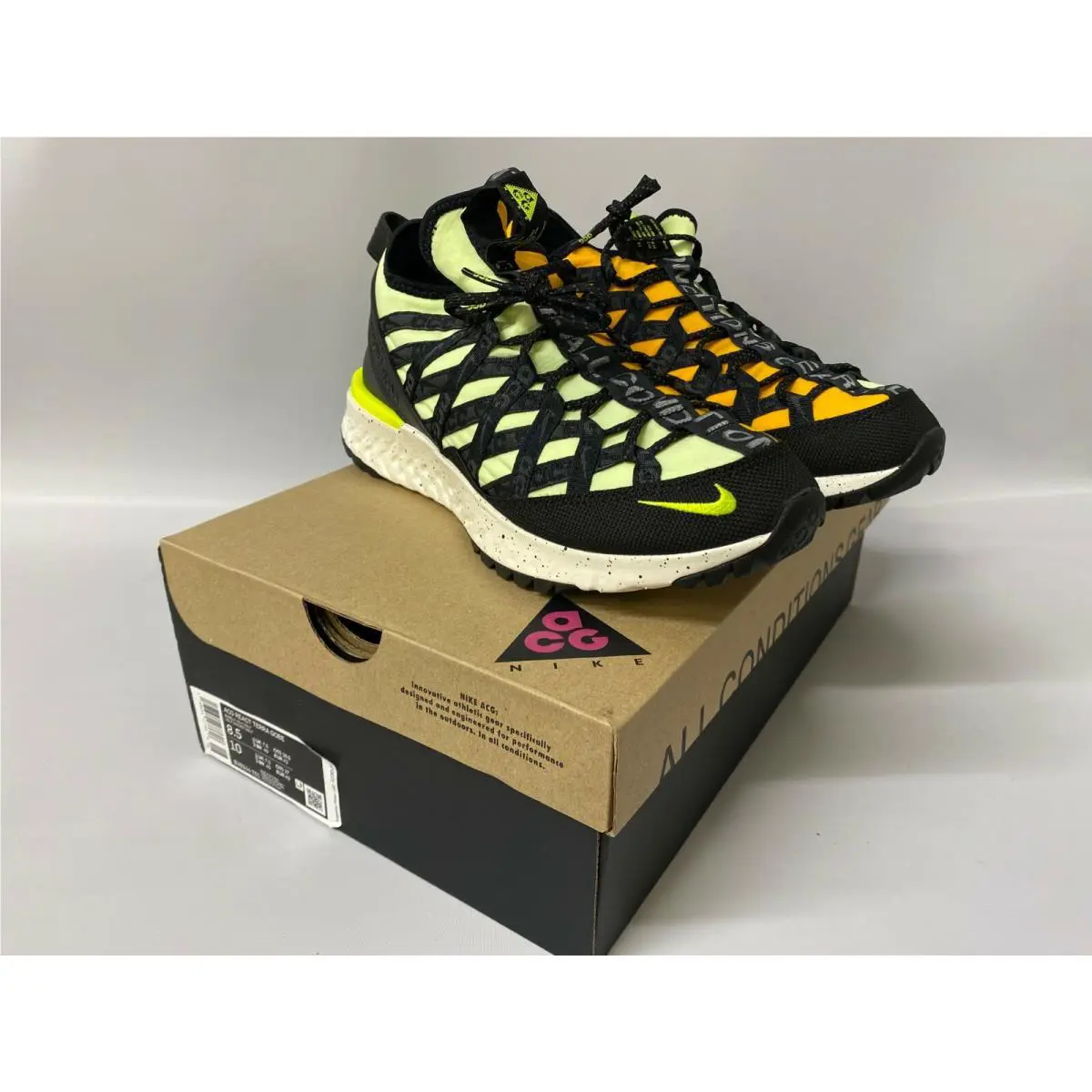 Nike shoes - Nike React Terra Gobe - React Terra Gobe - BV6344-701 - Orange/Yellow 3