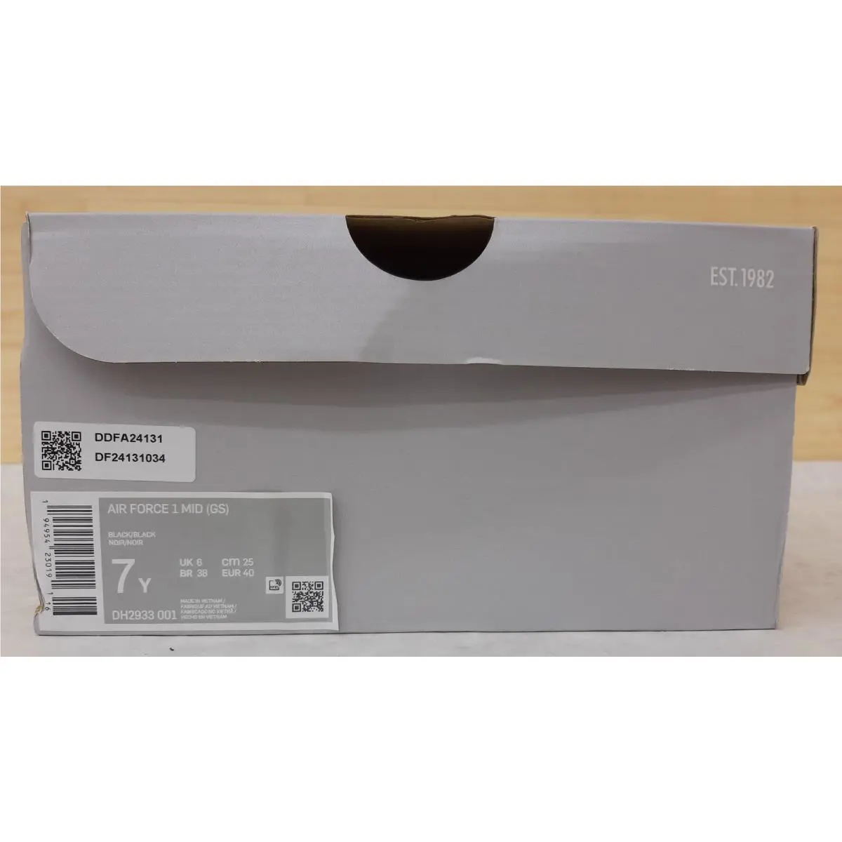 Nike shoes - Nike Air Force 1 - Air Force - DH2933 001 - Black (UPC: 194954230191) 9