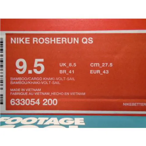 Nike shoes - Nike Rosherun QS - Rosherun - 633054-200 - Brown 5