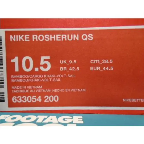 Nike shoes - Nike Rosherun QS - Rosherun - 633054-200 - Brown 5
