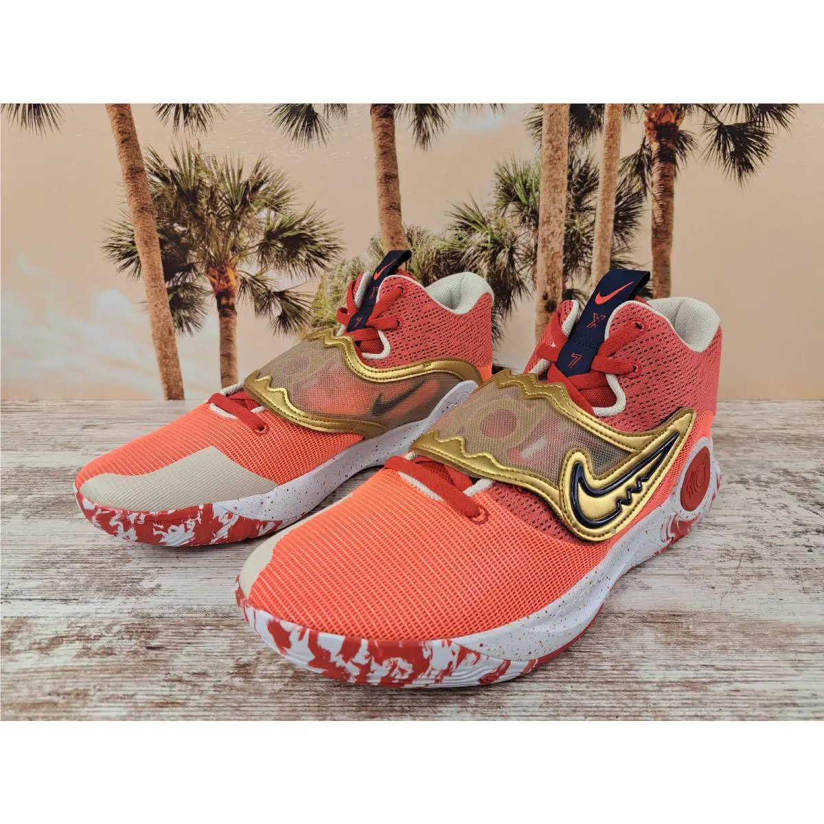 Nike shoes - KD Trey 5 X - Trey - DD9538 600 - Red 1