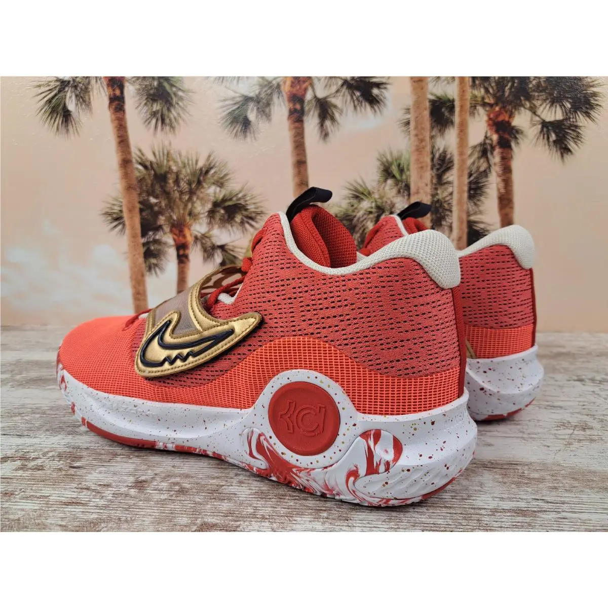 Nike shoes - KD Trey 5 X - Trey - DD9538 600 - Red 3