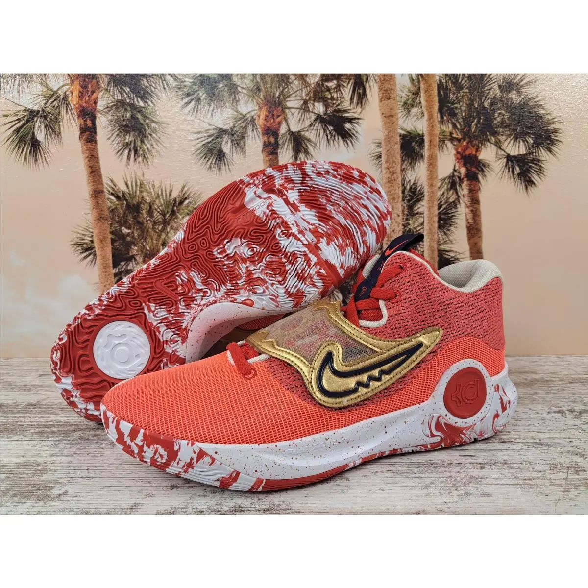 Nike shoes - KD Trey 5 X - Trey - DD9538 600 - Red 5