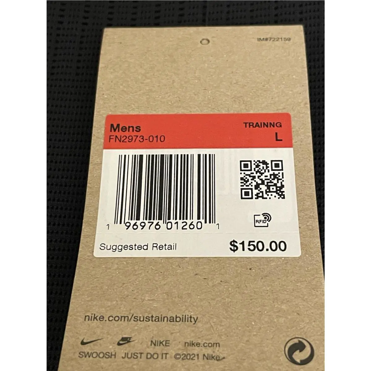 Nike clothing - Black (UPC: 196976012601) 2
