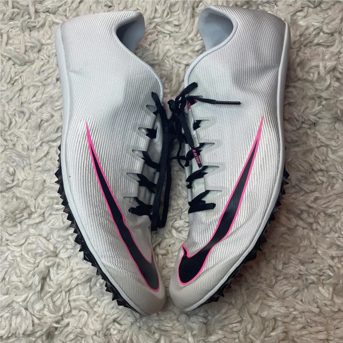 Nike shoes - Nike Zoom 400 - Zoom - AA1205-003 - Pure Platinum/Pink Blast/Black, Manufacturer: Platinum 2