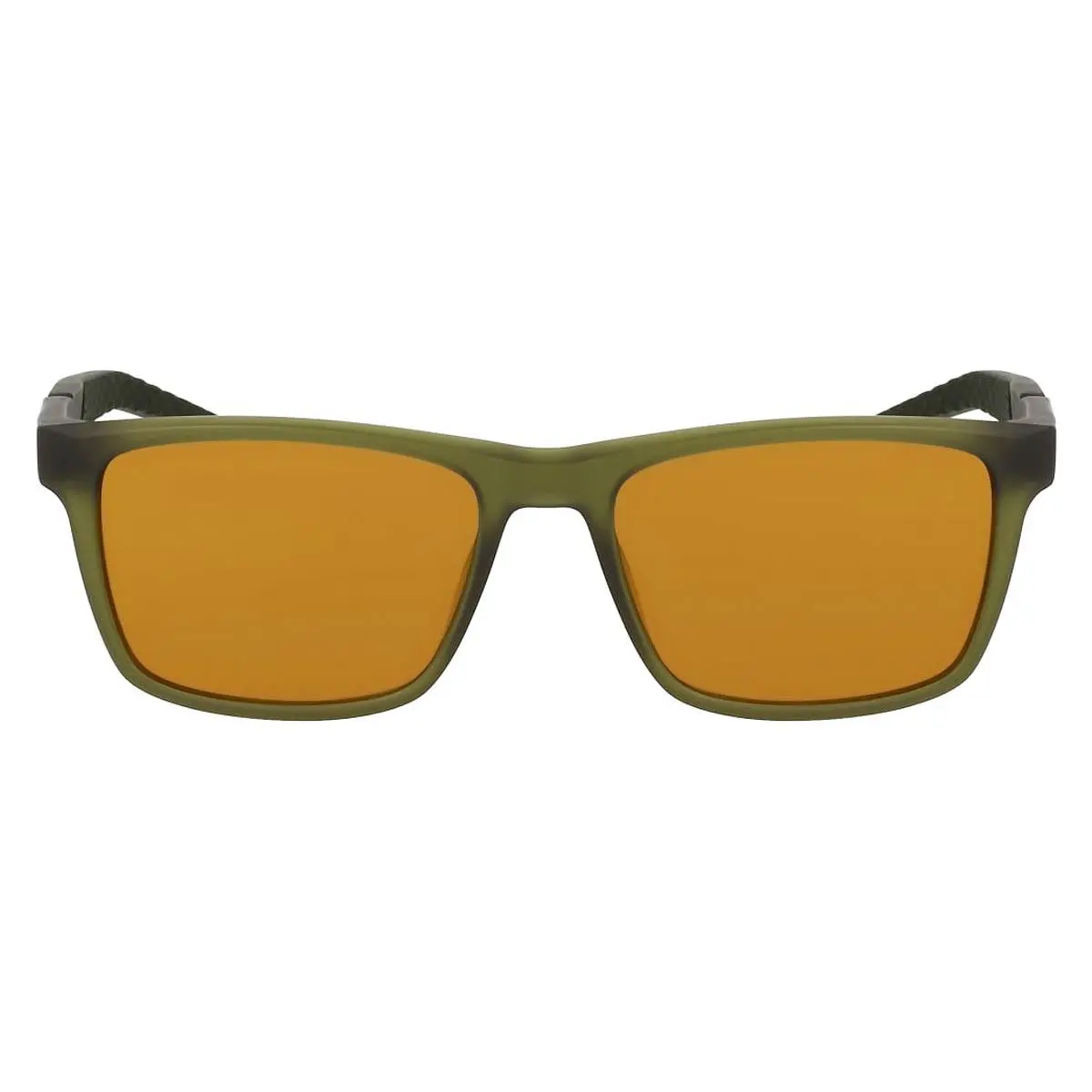 Nik Sunglasses Matte Medium Olive / Bronze Mirrored 55mm by Nike