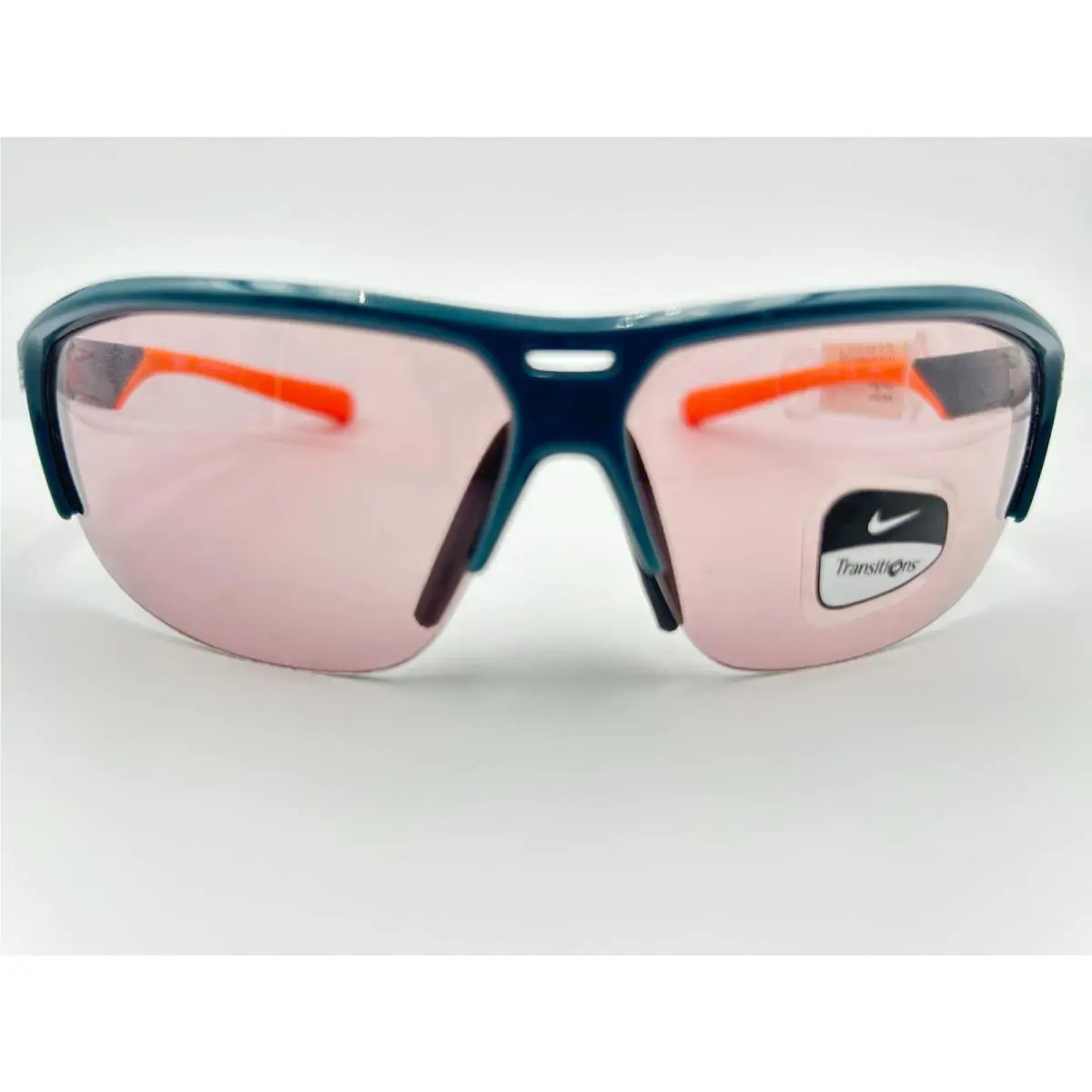 Sunglasses Run X2 EV0798 378 PH Orange Green Blue Max Speed w Case by Nike