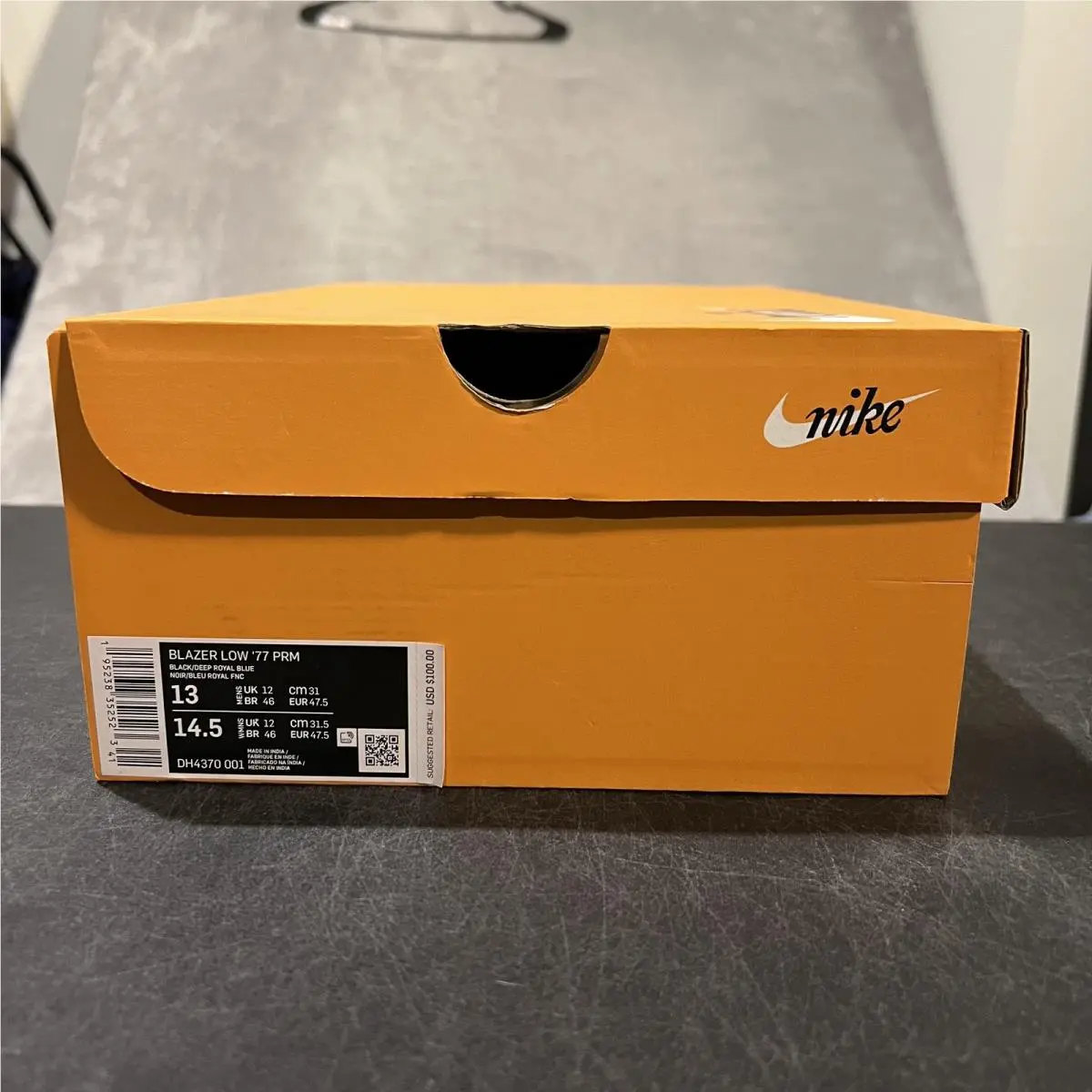 Nike shoes - Nike Blazer Low `77 PRM - DH4370-001 - Black 10