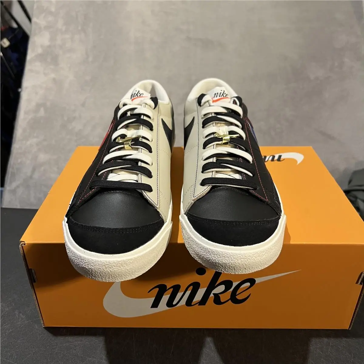 Nike shoes - Nike Blazer Low `77 PRM - DH4370-001 - Black 0