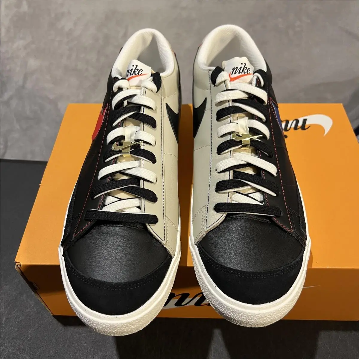 Nike shoes - Nike Blazer Low `77 PRM - DH4370-001 - Black 1