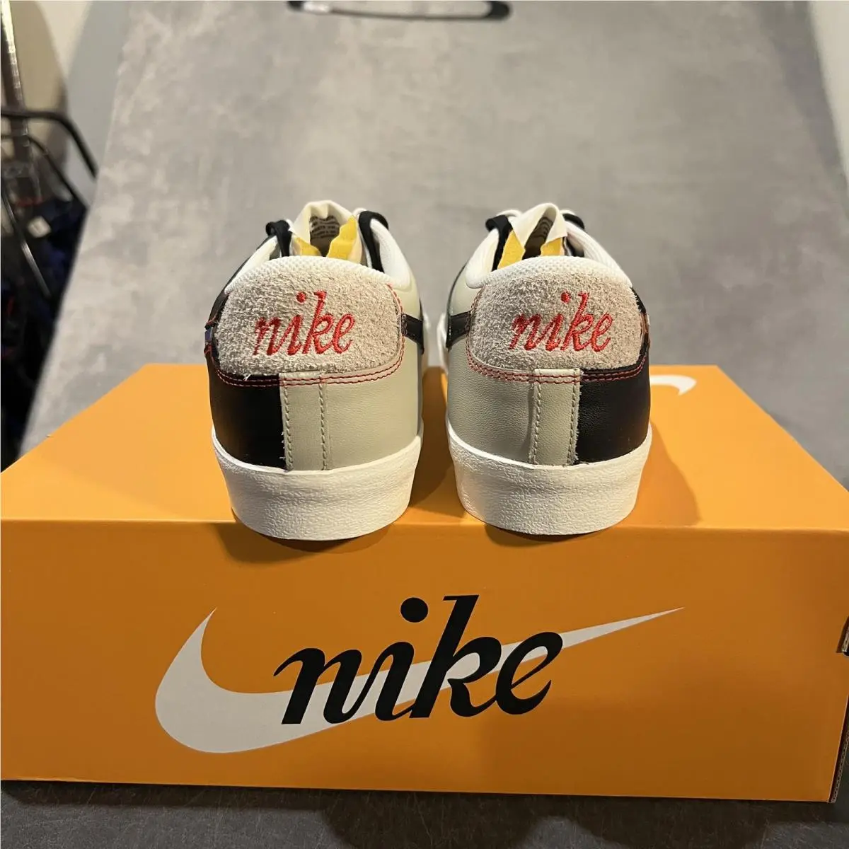 Nike shoes - Nike Blazer Low `77 PRM - DH4370-001 - Black 4