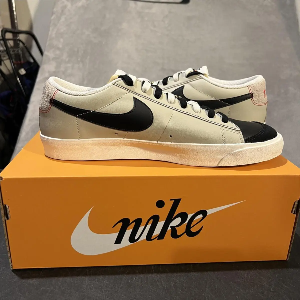 Nike shoes - Nike Blazer Low `77 PRM - DH4370-001 - Black 5