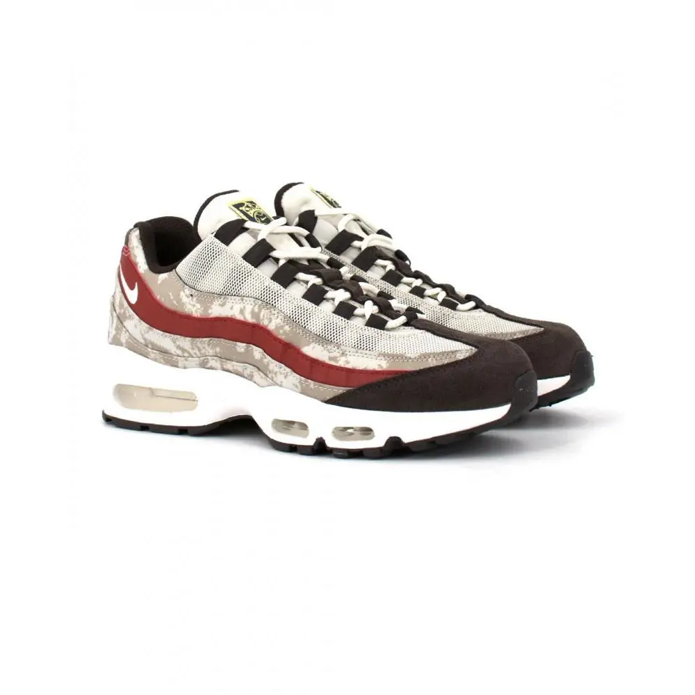 Nike shoes - Nike Air Max 95 - Air Max - DQ9016-001 - Multicolor, Manufacturer: LIGHT BONE/SUMMIT WHITE/KHAKI/DUNE RED/VELVET BROWN/LEMON WASH 2