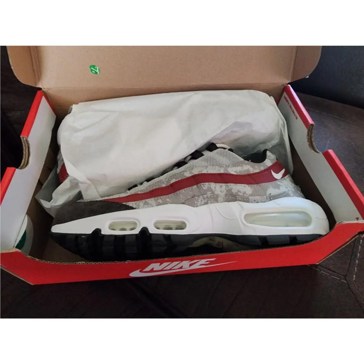 Nike shoes - Nike Air Max 95 - Air Max - DQ9016 001 - bone/white/khaki (UPC: 194498582022) 1