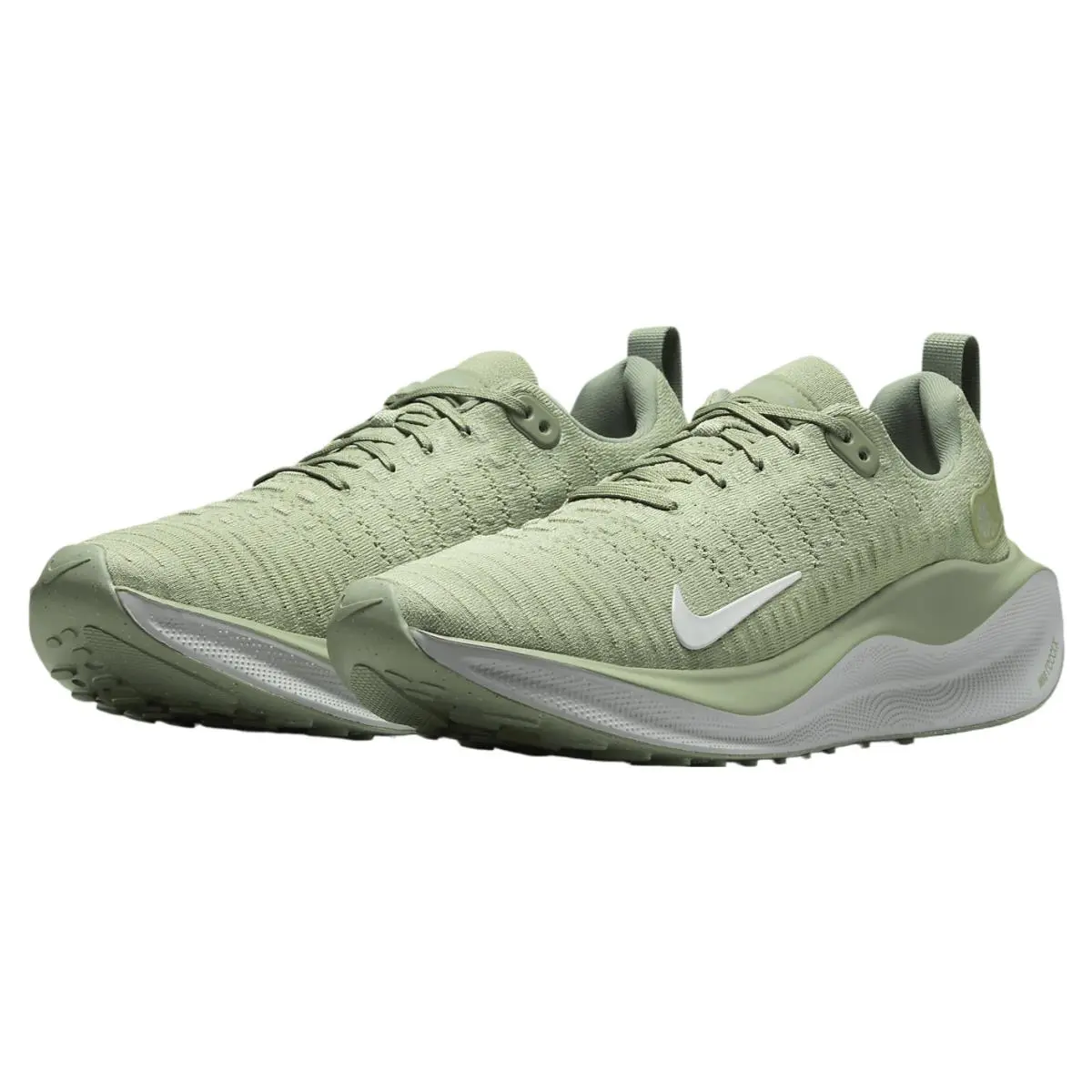 Nike Reactx Infinity Run Infinityrn 4 Oil Green / Silver Sz 8.5 DR2665 300 - Green