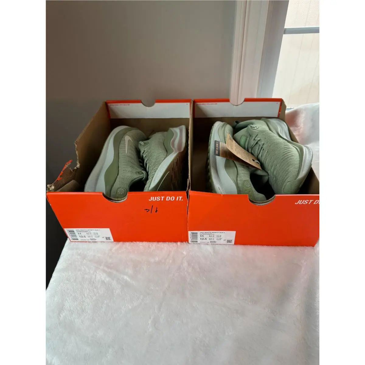 Nike shoes - Nike ReactX Infinity Run 4 - DR2665-300 - Green 7
