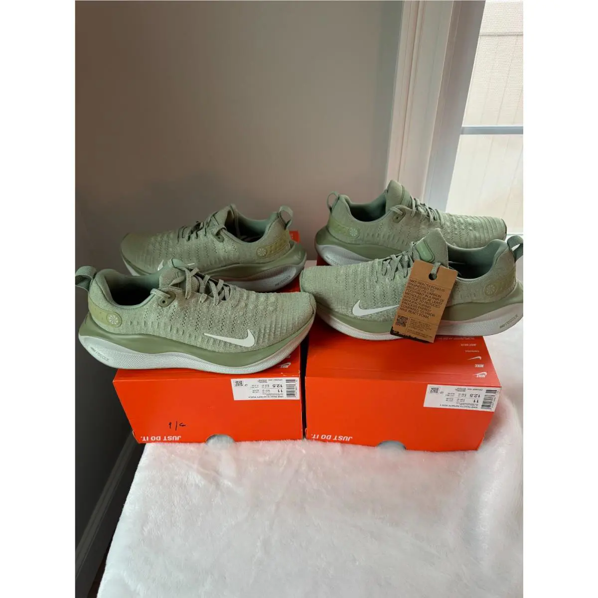 Nike shoes - Nike ReactX Infinity Run 4 - DR2665-300 - Green 10