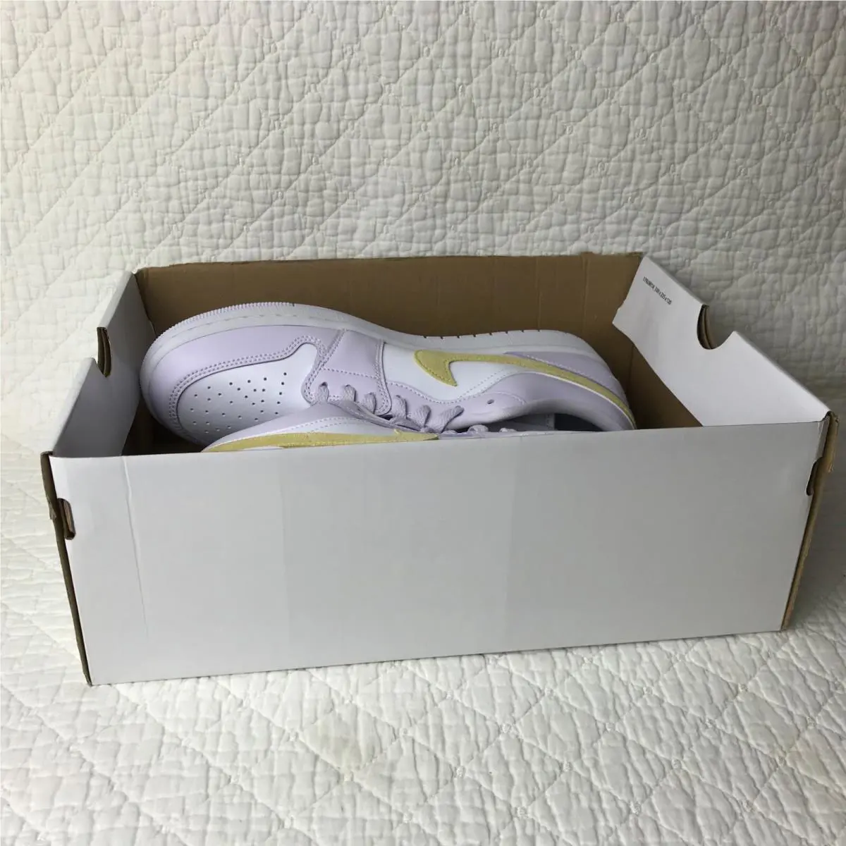 Nike shoes - Nike Air Jordan 1 - Air - DC0774-501 - Barely Grape/Lemon Wash-White 8