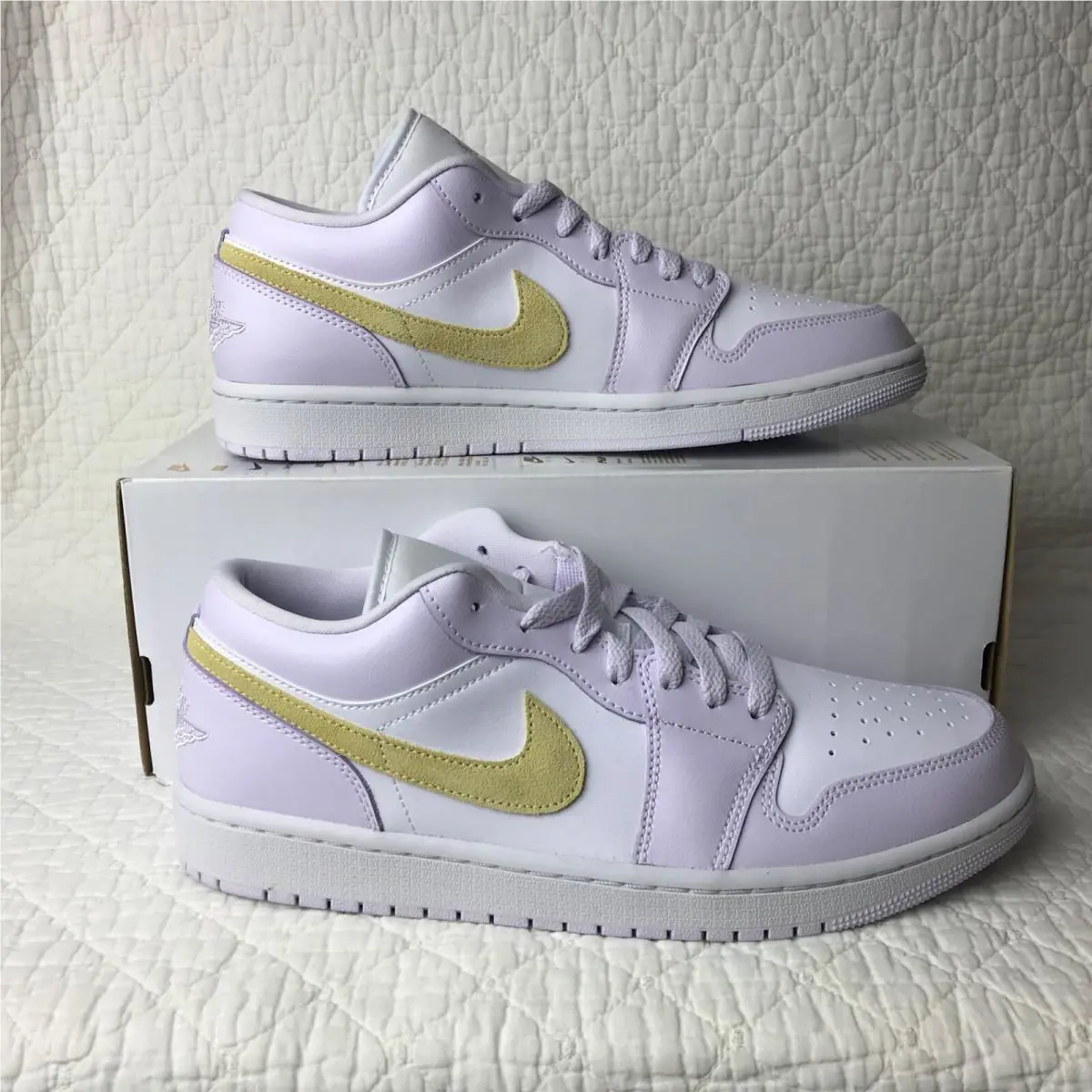 Nike shoes - Nike Air Jordan 1 - Air - DC0774-501 - Barely Grape/Lemon Wash-White 0