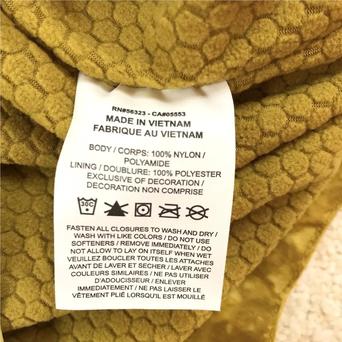 Nike clothing - Nike Repel Studio - Repel Studio - FB8522010 - Yellow (UPC: 196969149550) 4
