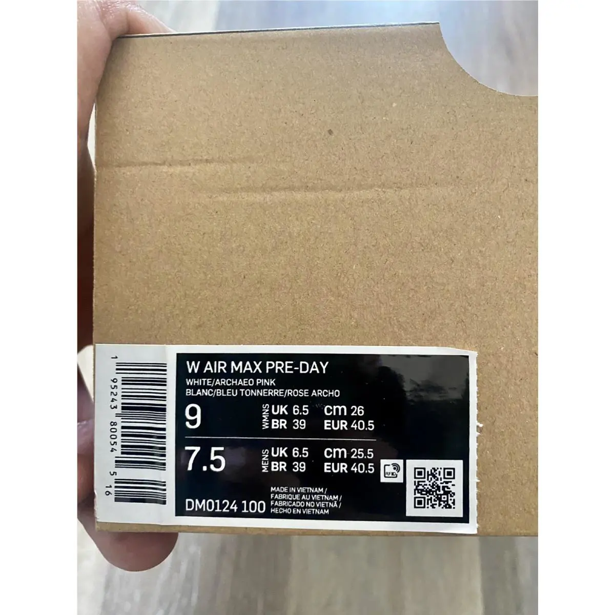 Nike shoes - Nike Air Max Pre-Day LX - DM0124-100 - White-Archaeo Pink (UPC: 195243800545) 9