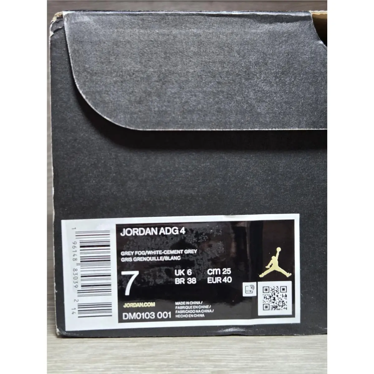 Nike shoes - Jordan ADG 4 - ADG - DM0103-015 - Gray 5