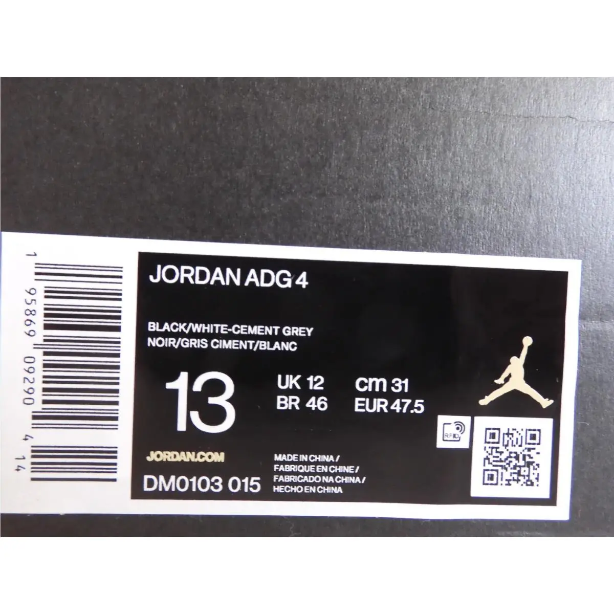 Nike shoes - Jordan ADG - ADG - DM0103-015 - Black (UPC: 195869092904) 3
