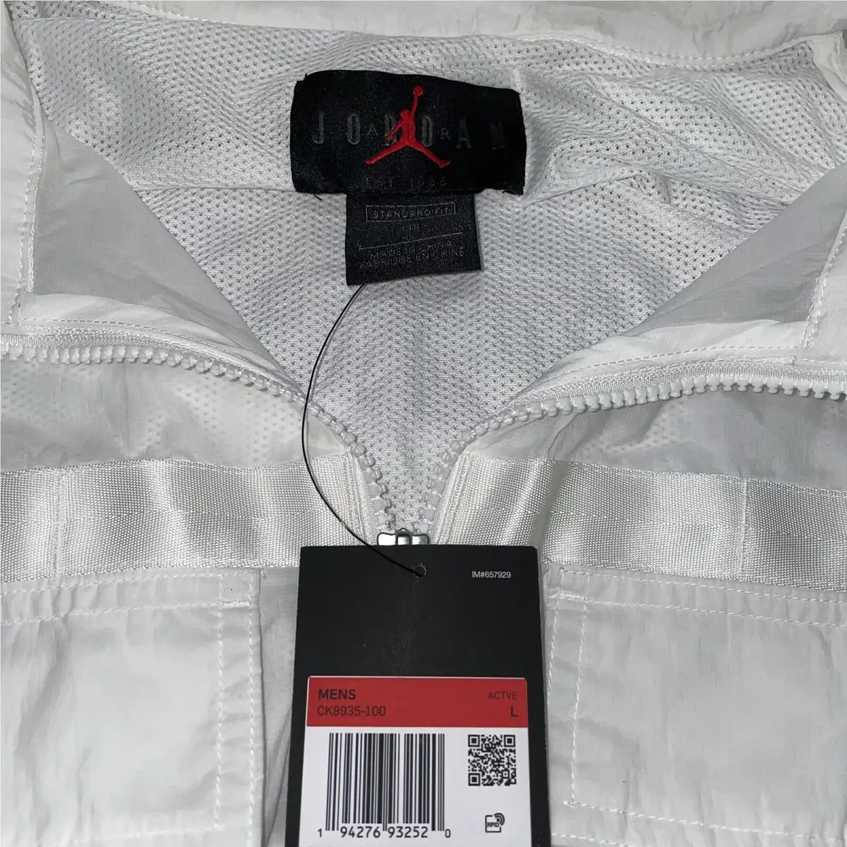 Nike clothing - Pure Platinum - Pure Platinum - CK8935-100 - White (UPC: 0194276932520) 9