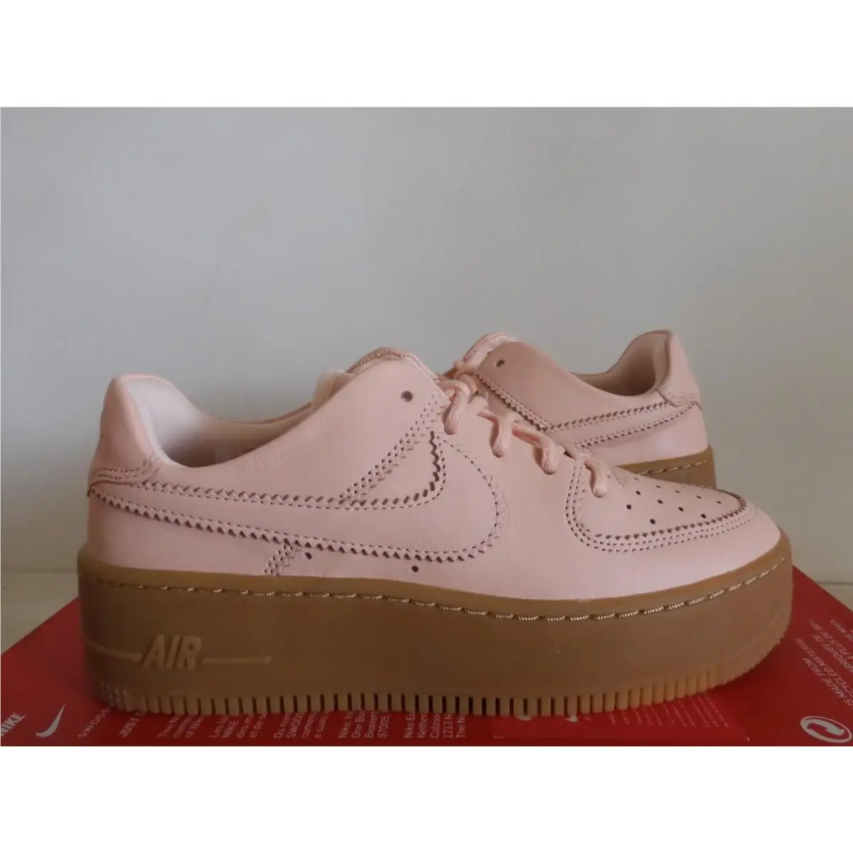 Nike shoes - Air Force 1 Sage Low - AR5409-600 - Pink (UPC: 192499228048) 0