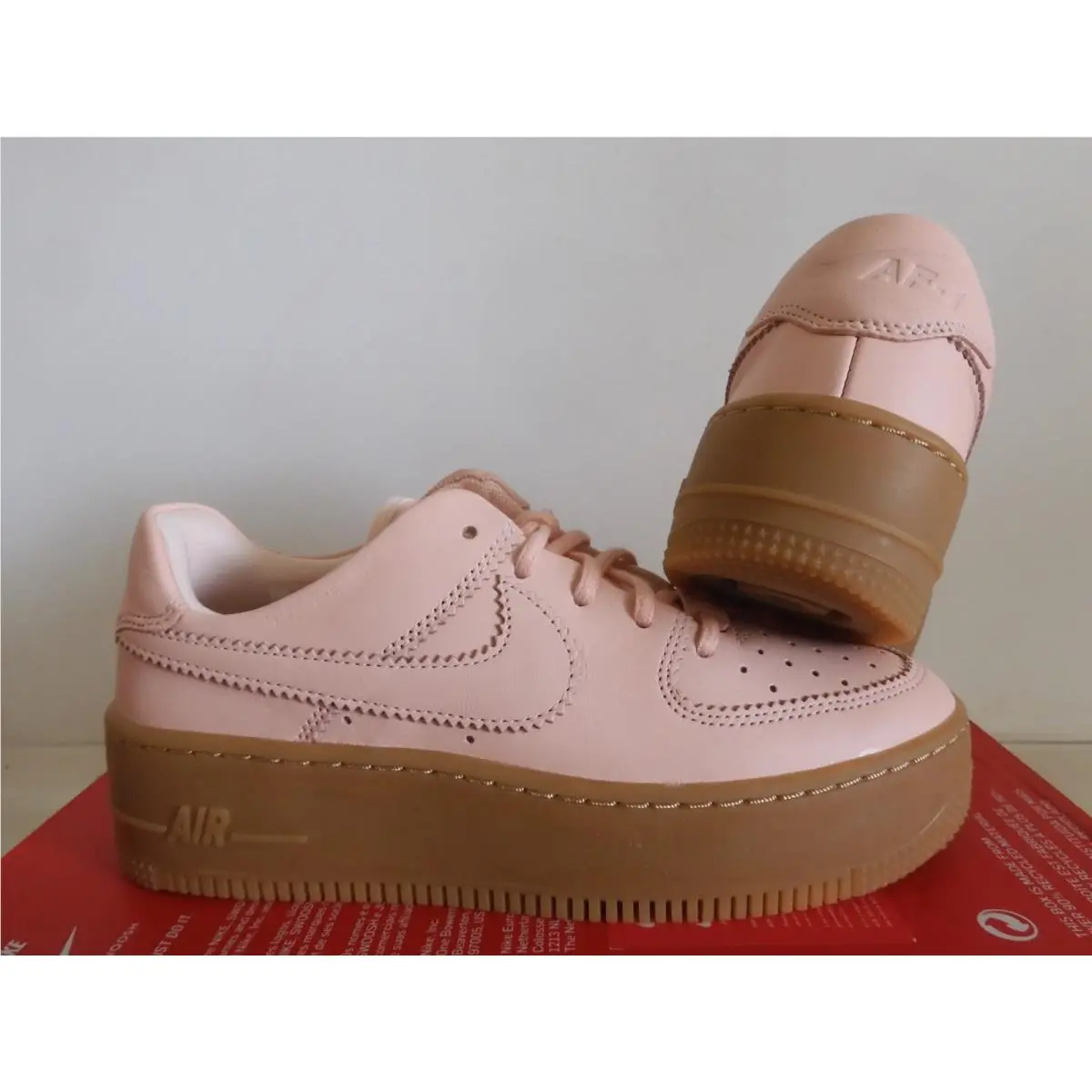 Nike shoes - Air Force 1 Sage Low - AR5409-600 - Pink (UPC: 192499228048) 1