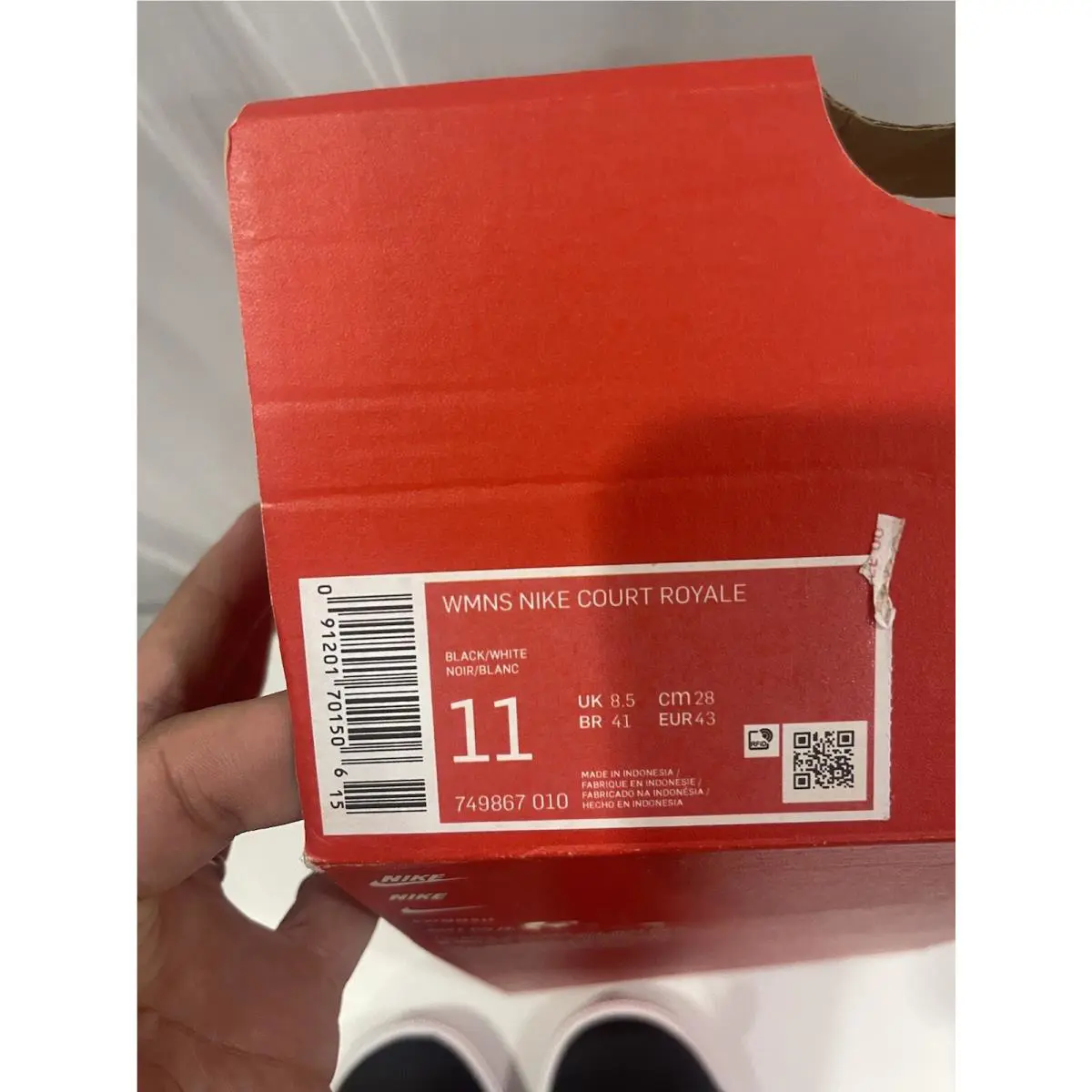 Nike shoes - Nike Court Royale - Court Royale - 749867010 - Black 7