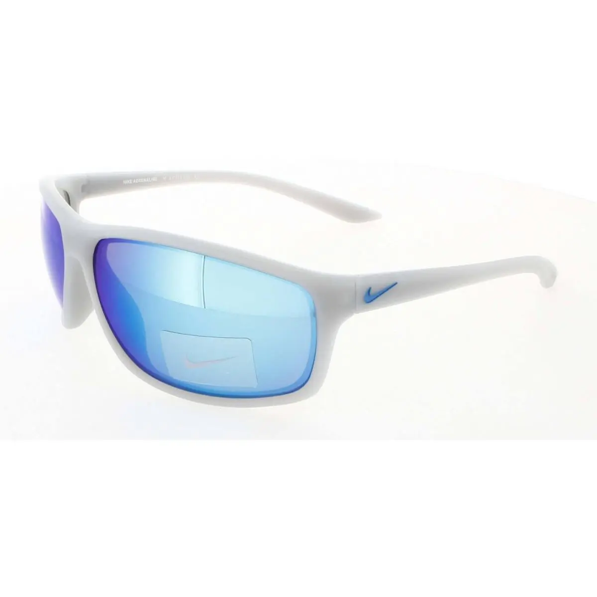 Men`s Sunglasses Matte Wolf Grey Wrap Around Frame Adrenaline M Evg 066 by Nike