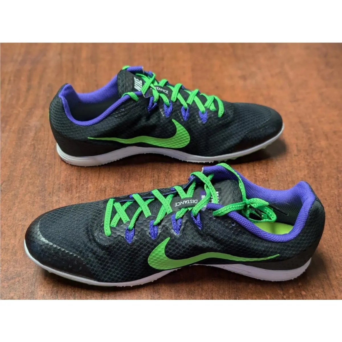 Nike shoes - Nike Zoom Rival Distance - Zoom Rival Distance - 806556-035 - Black Green Strike FRC Purple (UPC: 0886916624703) 5