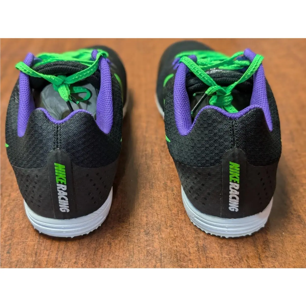 Nike shoes - Nike Zoom Rival Distance - Zoom Rival Distance - 806556-035 - Black Green Strike FRC Purple (UPC: 0886916624703) 7
