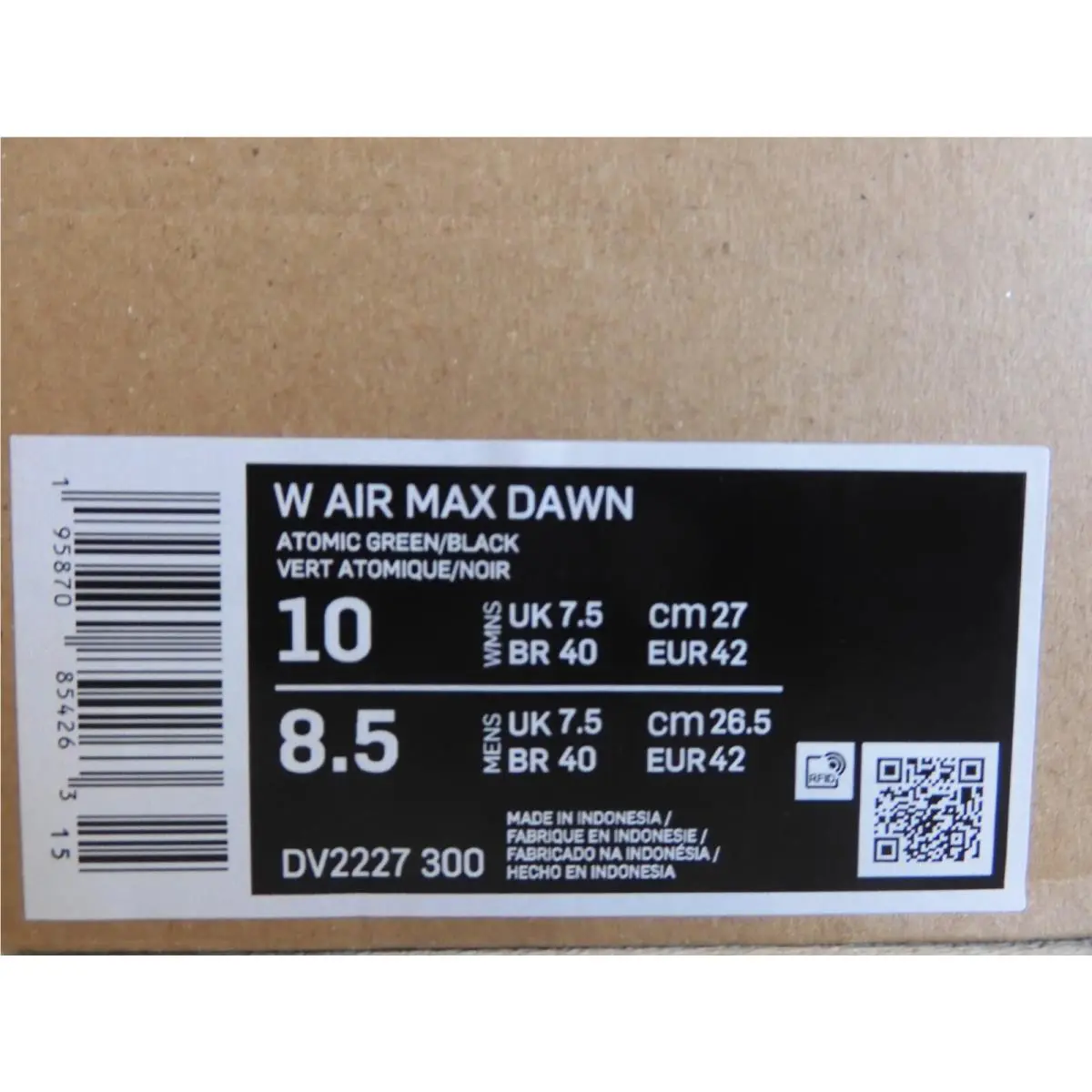 Nike shoes - Nike Air Max Dawn - Air Max Dawn - DV2227-300 - Green (UPC: 195870854263) 3