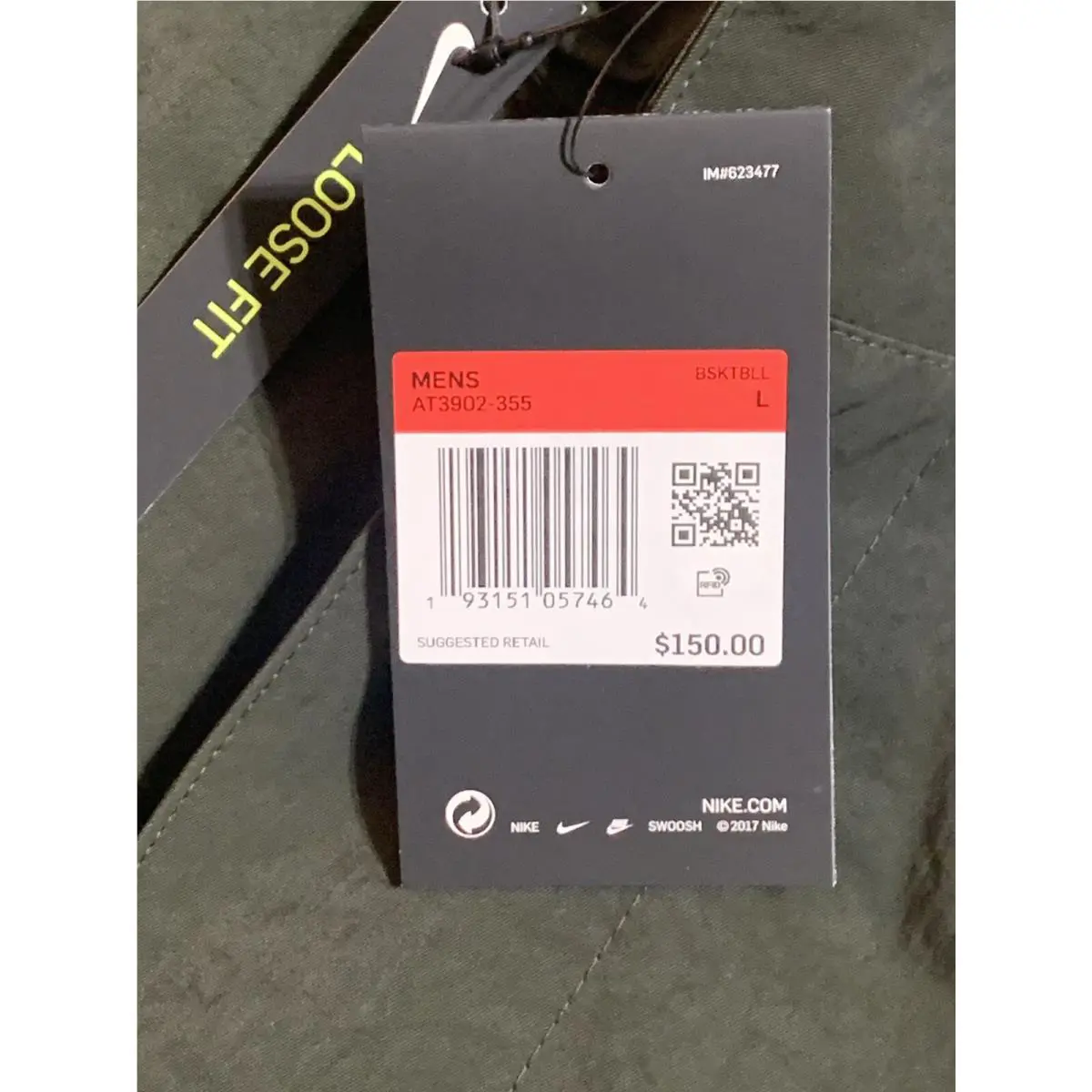 Nike clothing - Protect Therma - Protect Therma - AT3902 - Sequoia (UPC: 0193151057488) 0