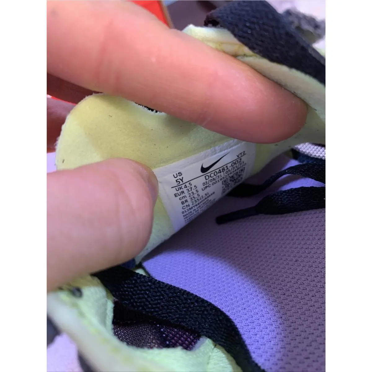 Nike shoes - Nike Waffle One Active - Waffle One Active - Purple 8