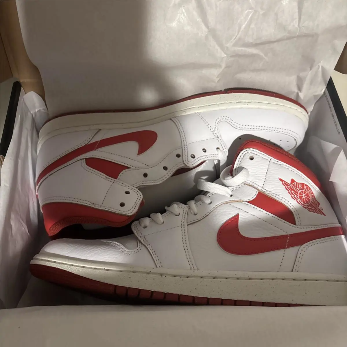 Nike shoes - Nike Air Jordan 1 - Air - FJ3458-160 - White (UPC: 196975599677) 2