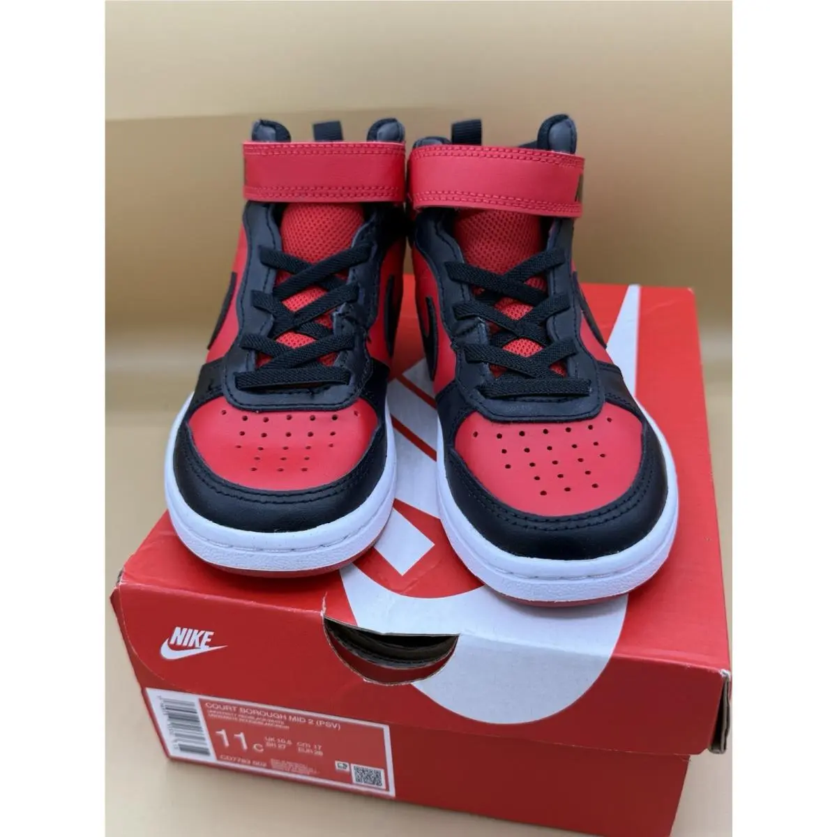 Nike shoes - Nike Court Borough - Court Borough - CD7782003 - Black 0
