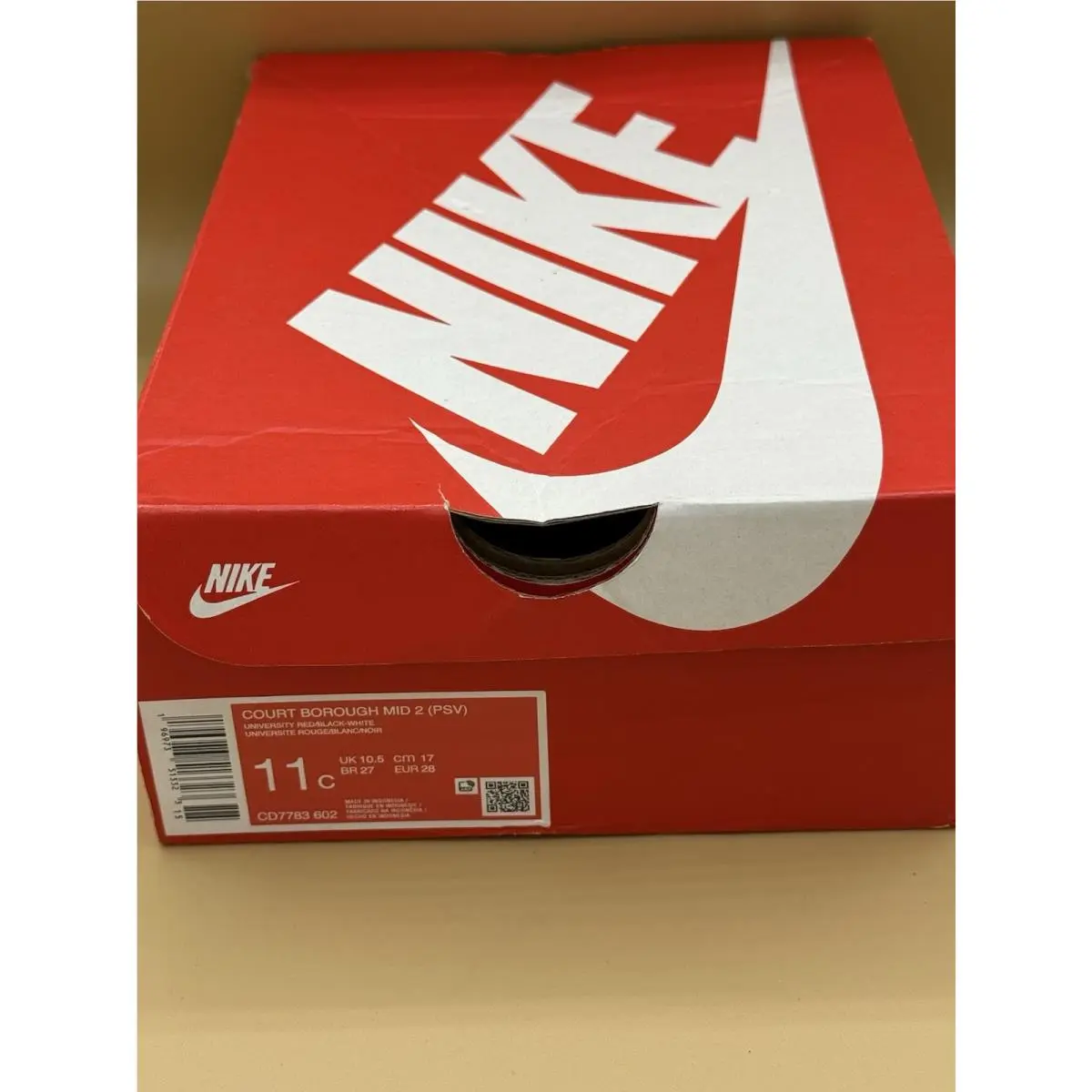 Nike shoes - Nike Court Borough - Court Borough - CD7782003 - Black 5