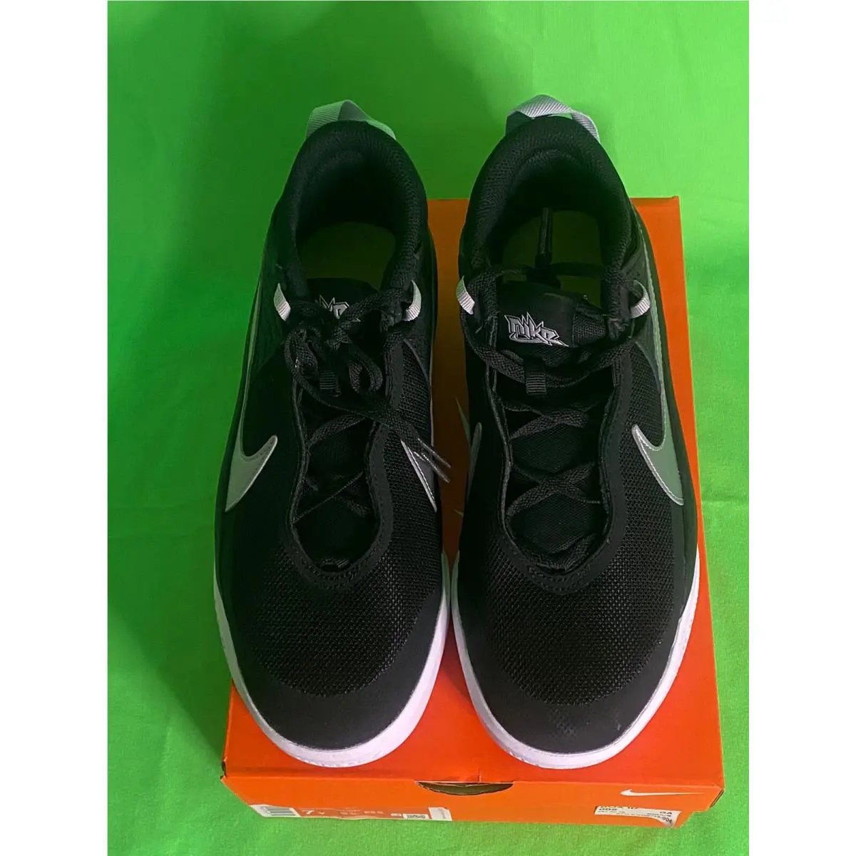 Nike shoes - Nike Presto (GS) - Presto - Black/Metallic Silver-Volt (UPC: 194957475094) 6