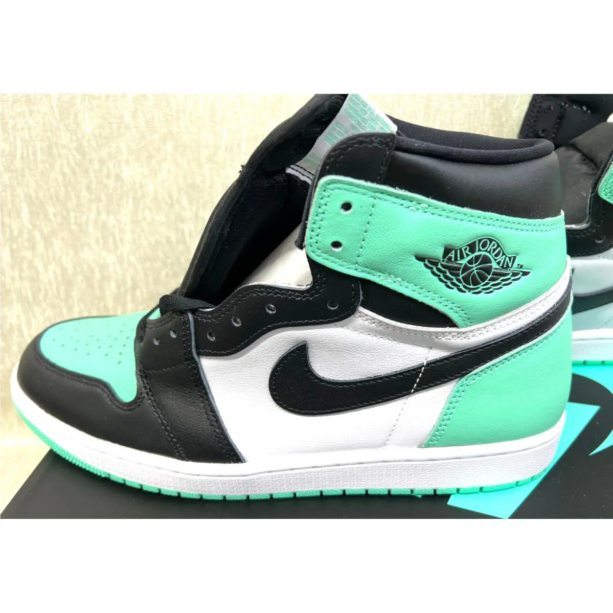 Nike shoes - Air Jordan 1 - Air - DZ5485-130 - Green, Black, White (UPC: 00197593815965) 1
