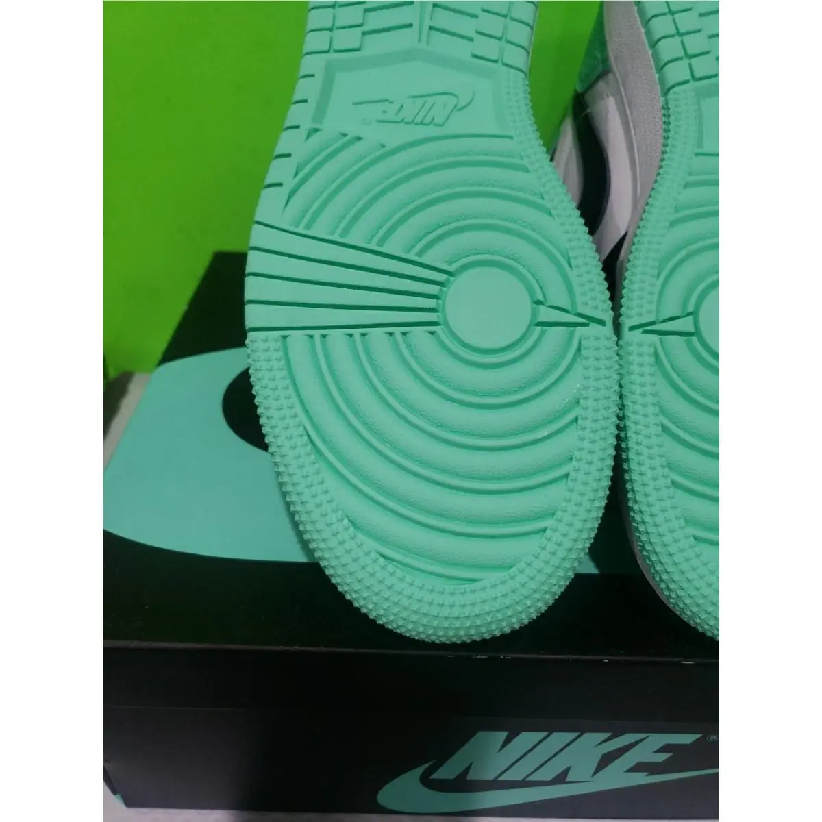 Nike shoes - Air Jordan 1 - Air - DZ5485-130 - Green, Black, White (UPC: 00197593815965) 16