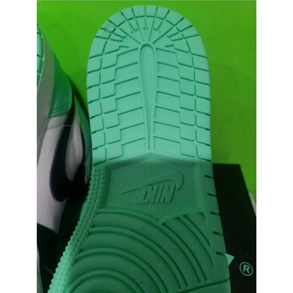 Nike shoes - Air Jordan 1 - Air - DZ5485-130 - Green, Black, White (UPC: 00197593815965) 17
